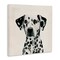 Stupell Industries Traditional Dalmatian Portrait Canvas Wall Art
